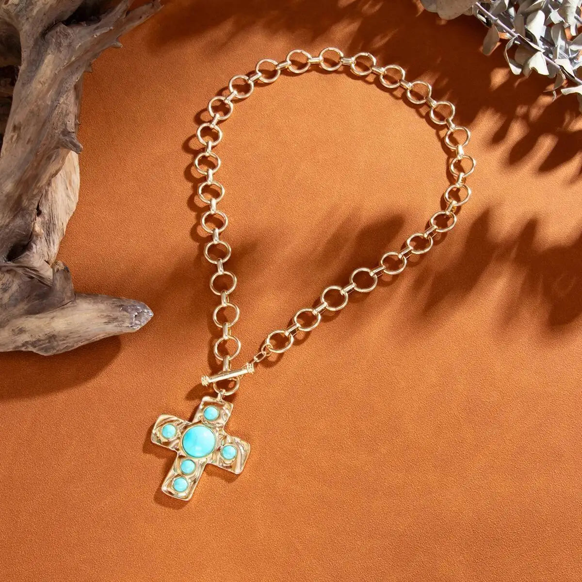 Tully Cross Pendant Necklace