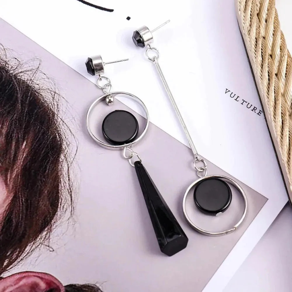 Lina Asymmetrical Drop Earrings