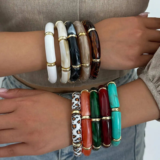 Tara Stackable Resin Bracelet 1Pc