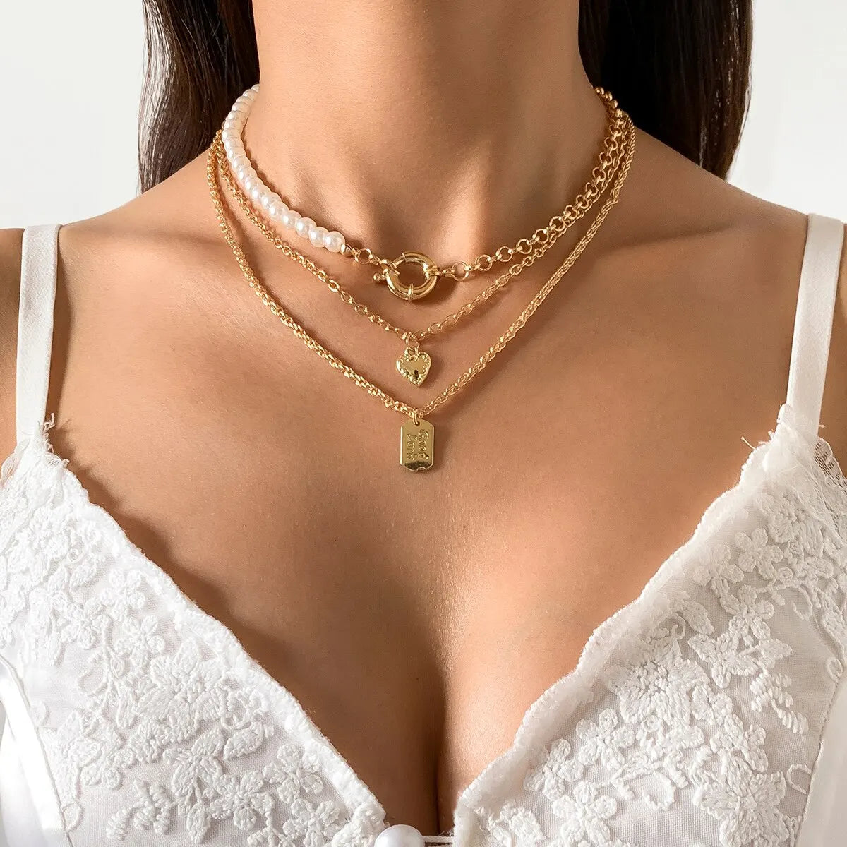Kayla 3Pcs Star Necklace