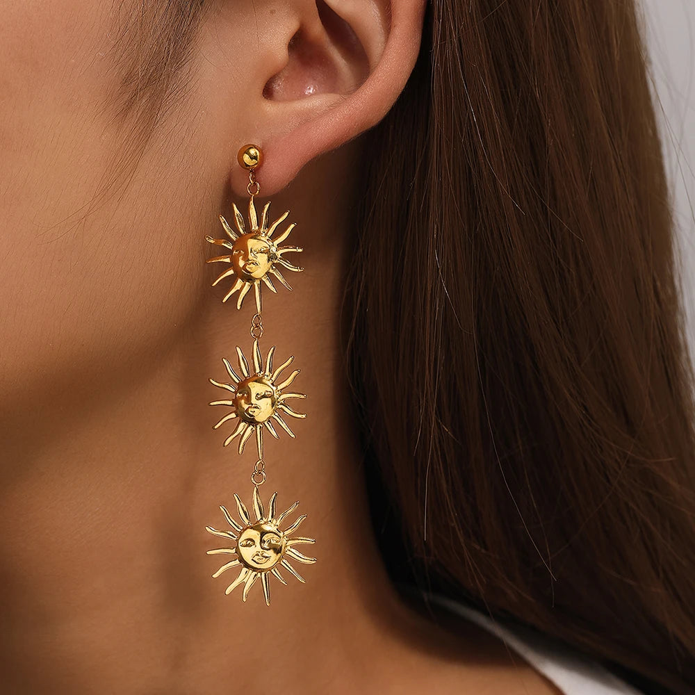 Sonya Sun Drop Earrings