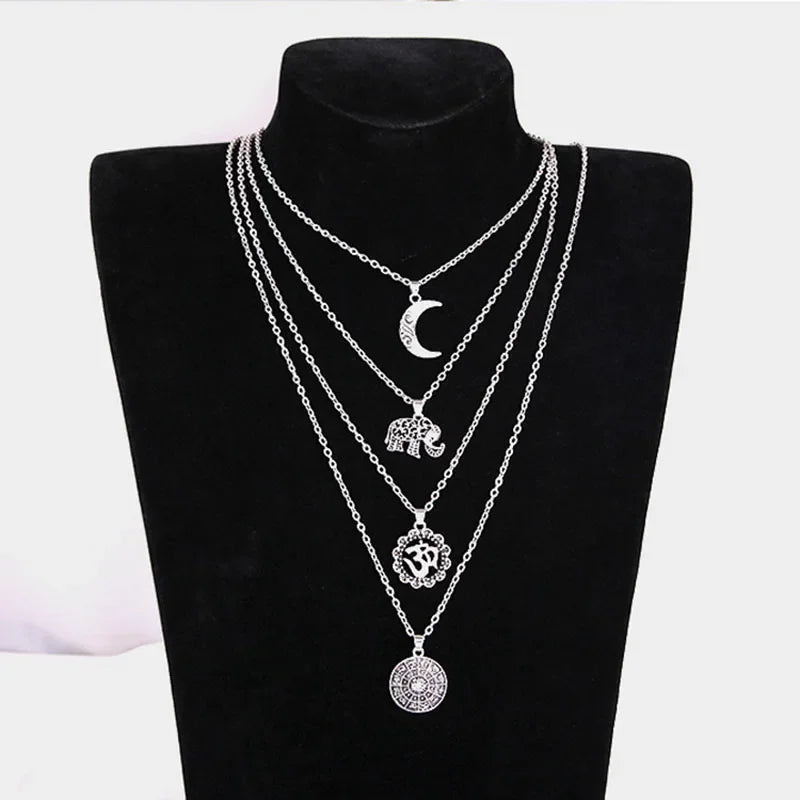 Melanie Multilayer Necklace Set