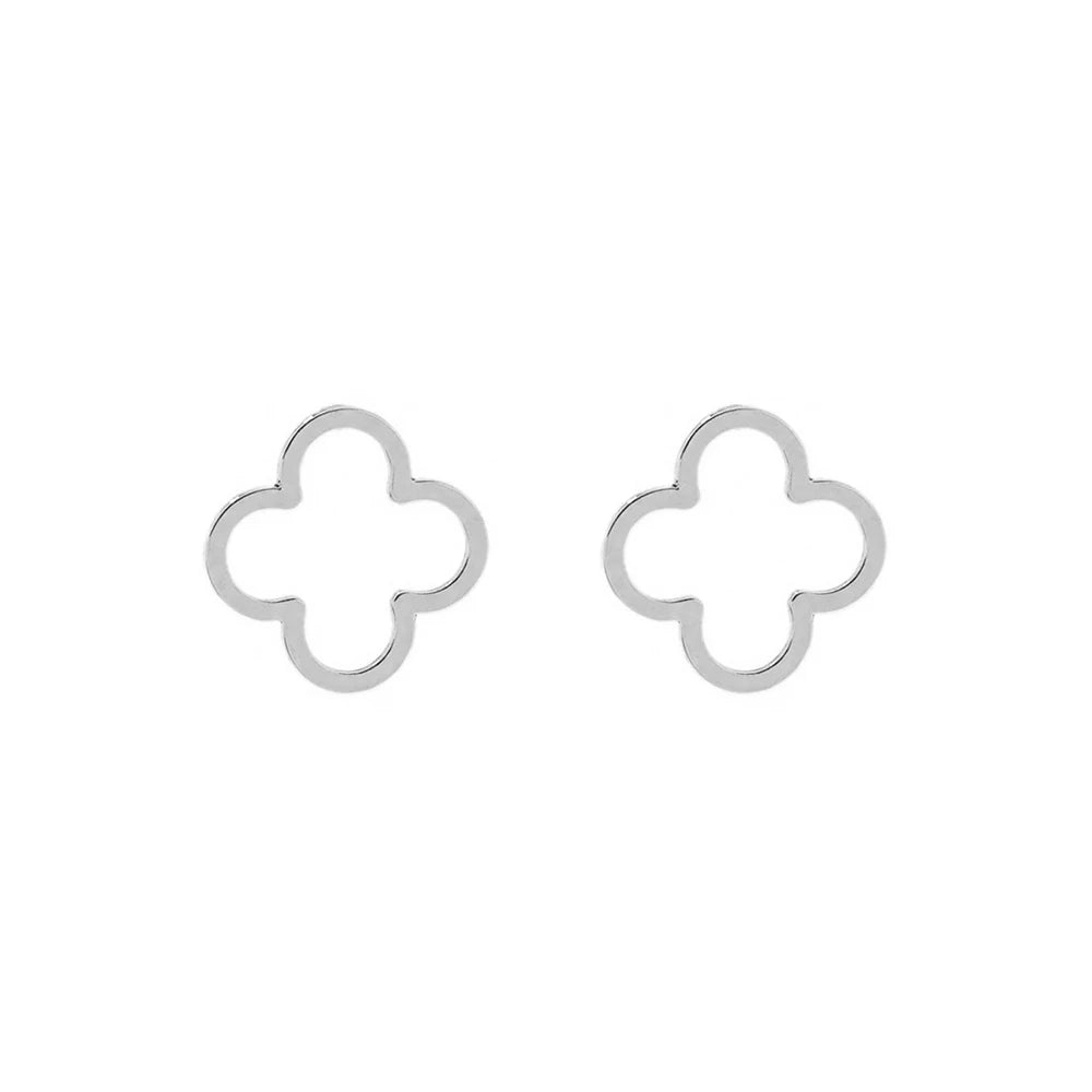 Alessandra Four-Leaf Stud Earrings