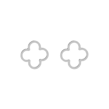 Alessandra Four-Leaf Stud Earrings