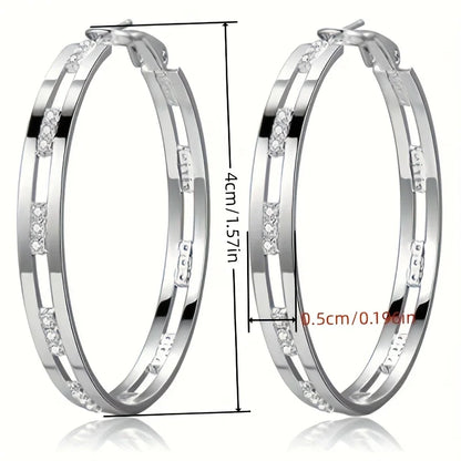 Misty Hoop Earrings