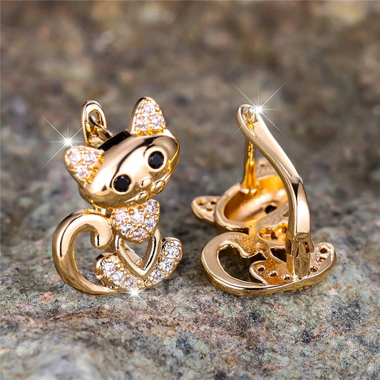 Chelsea Kitty Earrings