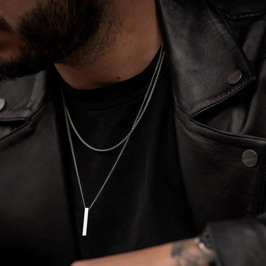 Felix Vertical Bar Necklace