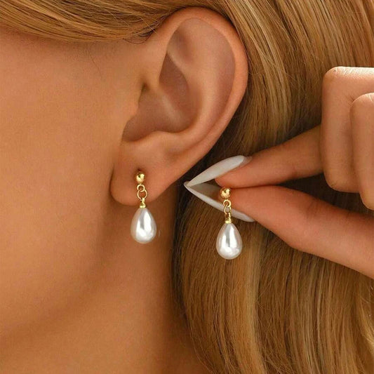 Bianca Imitation Pearl Earrings