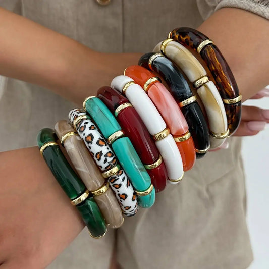 Tara Stackable Resin Bracelet 1Pc