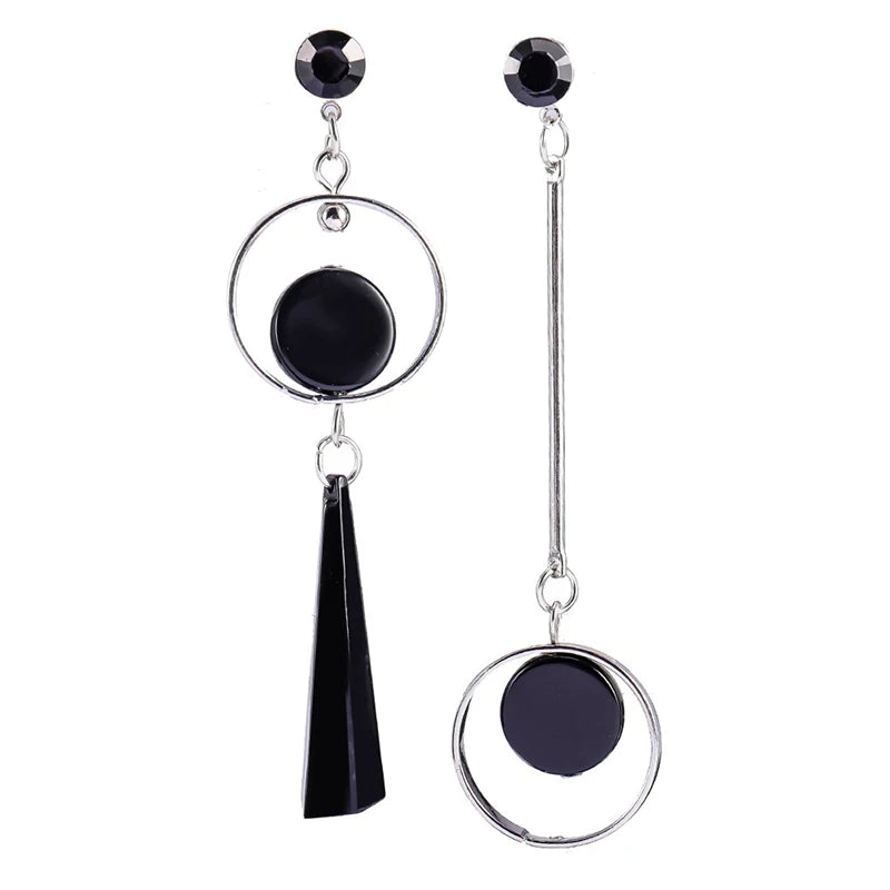 Lina Asymmetrical Drop Earrings