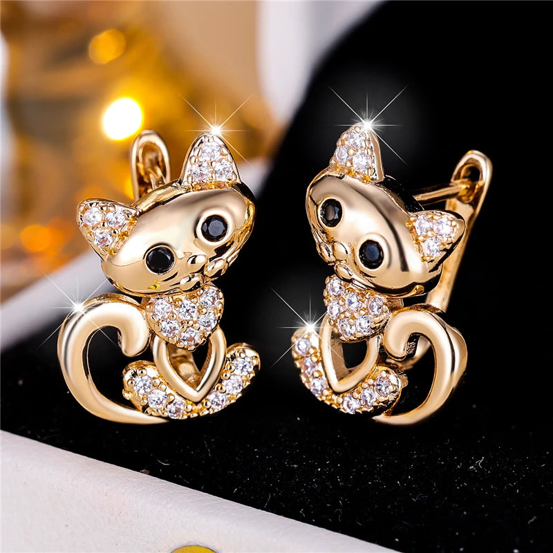 Chelsea Kitty Earrings