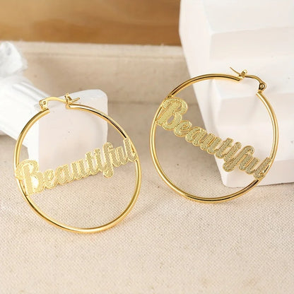 Belle Beautiful Hoop Earrings