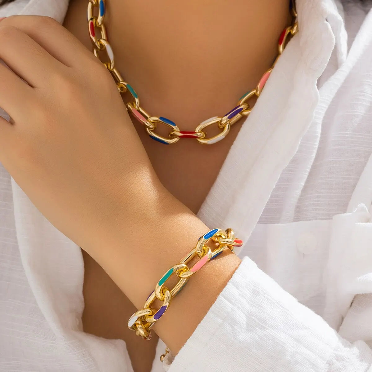 Amara Necklace and Bracelet Set