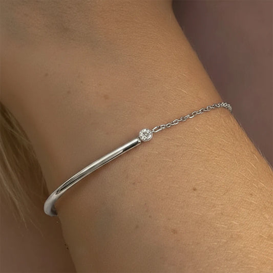 Bonnie Bangle Chain Bracelet