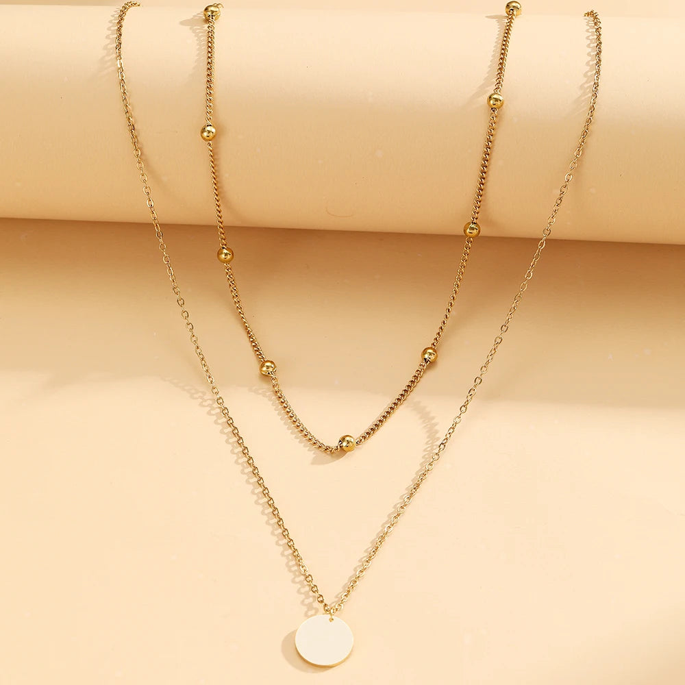Amelia Double Layer Necklace
