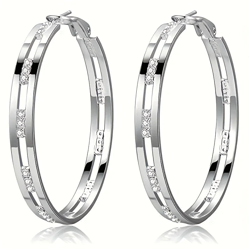 Misty Hoop Earrings