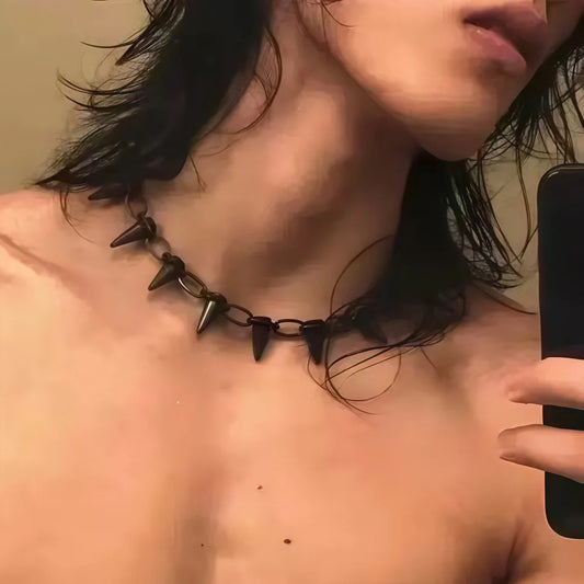 Asher Spiked Choker