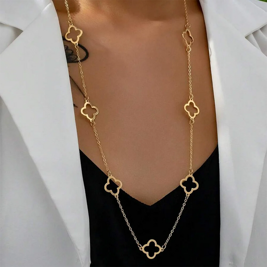 Celina Four-Leaf Clover Necklace