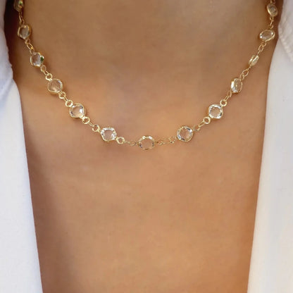 Olive Multilayered Choker Necklace