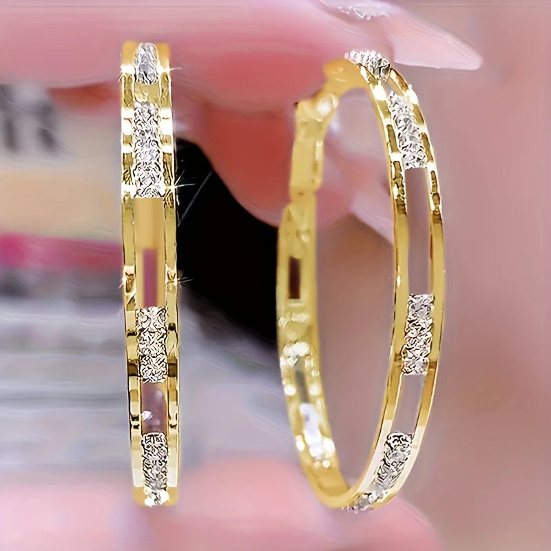 Misty Hoop Earrings