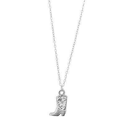 Candice Boot Pendant Necklace