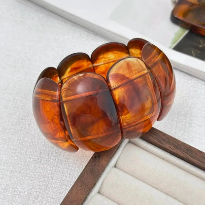 Taya Resin Acrylic Bangle