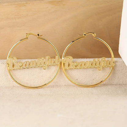 Belle Beautiful Hoop Earrings