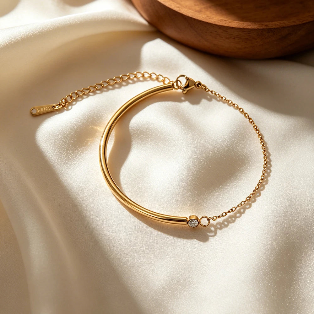 Bonnie Bangle Chain Bracelet