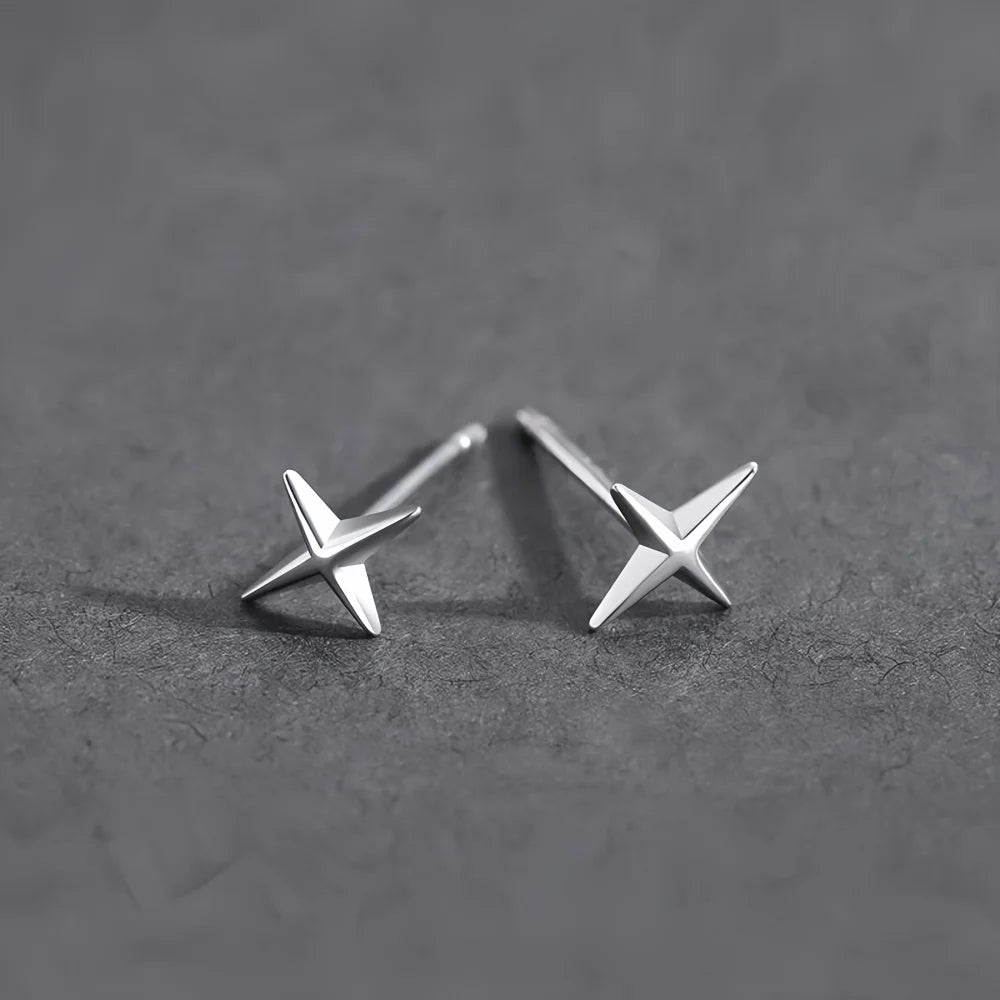 Noah Star Cross Earrings