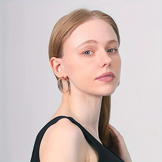 Misty Hoop Earrings