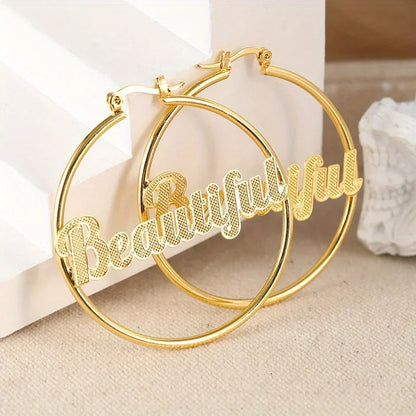 Belle Beautiful Hoop Earrings