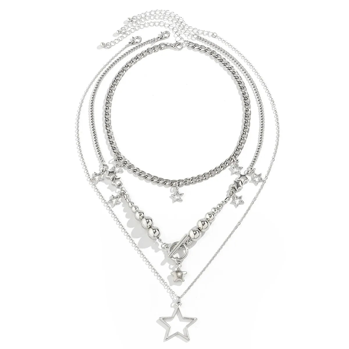 Daniella Multilayered Necklace Set