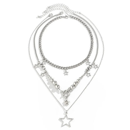 Daniella Multilayered Necklace Set