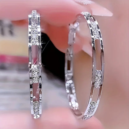 Misty Hoop Earrings