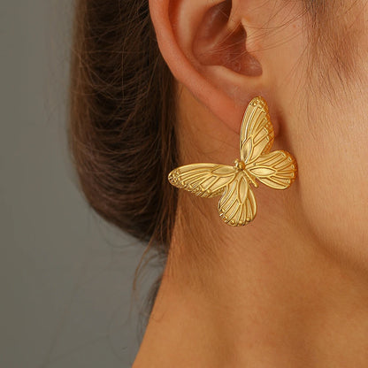 Isabelle Butterfly Stud Earrings