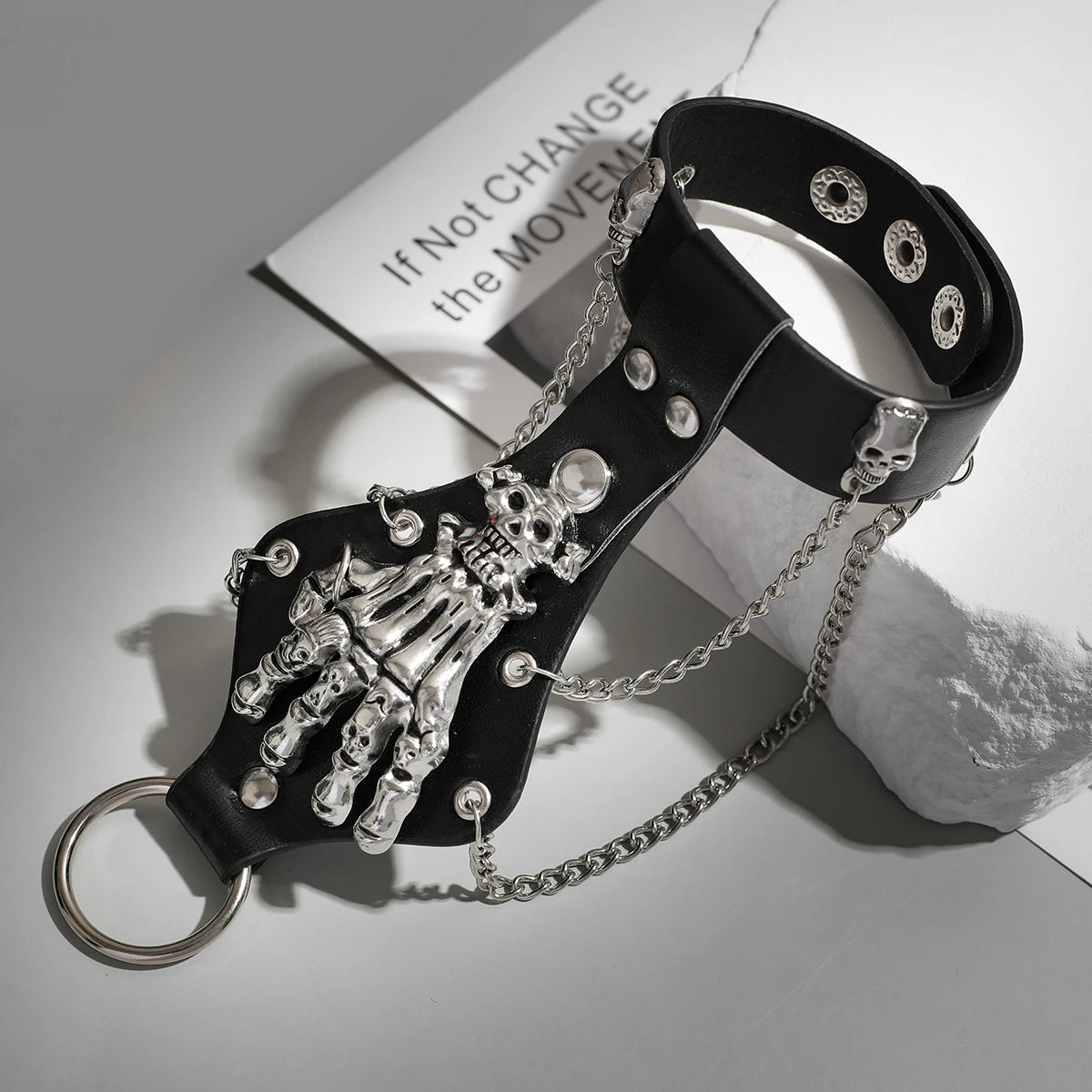 Gabriel Skull Bracelet/Ring 1Pc