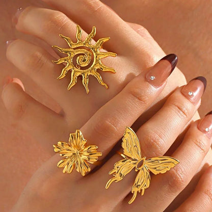 Brienne 3Pcs Ring Set