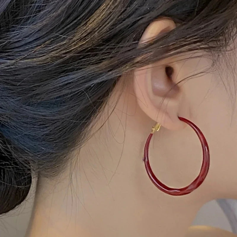 Natalia Hoop Earrings