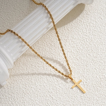 Oliver Cross Pendant Necklace