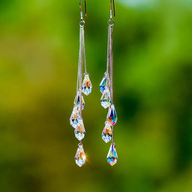 Aurora Water Drop Earrings