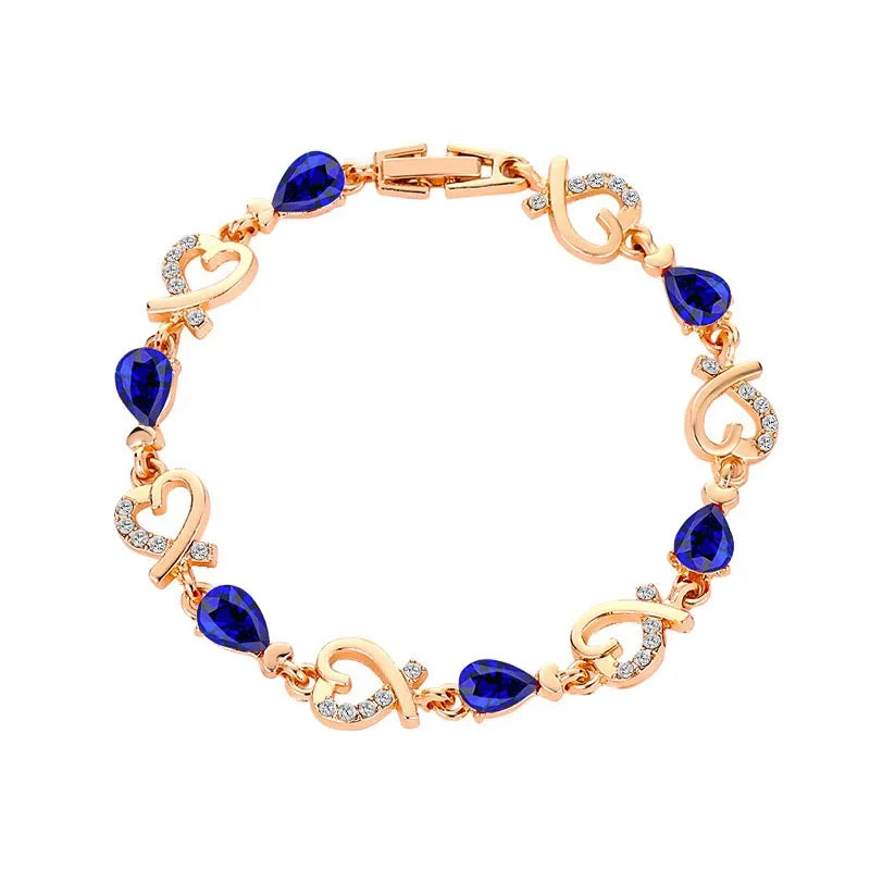 Eshe Heart Chain Bracelet