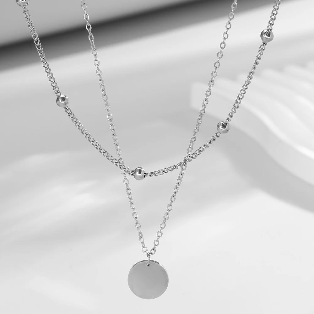 Amelia Double Layer Necklace