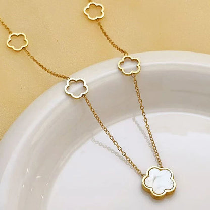 Poppy Flower Necklace