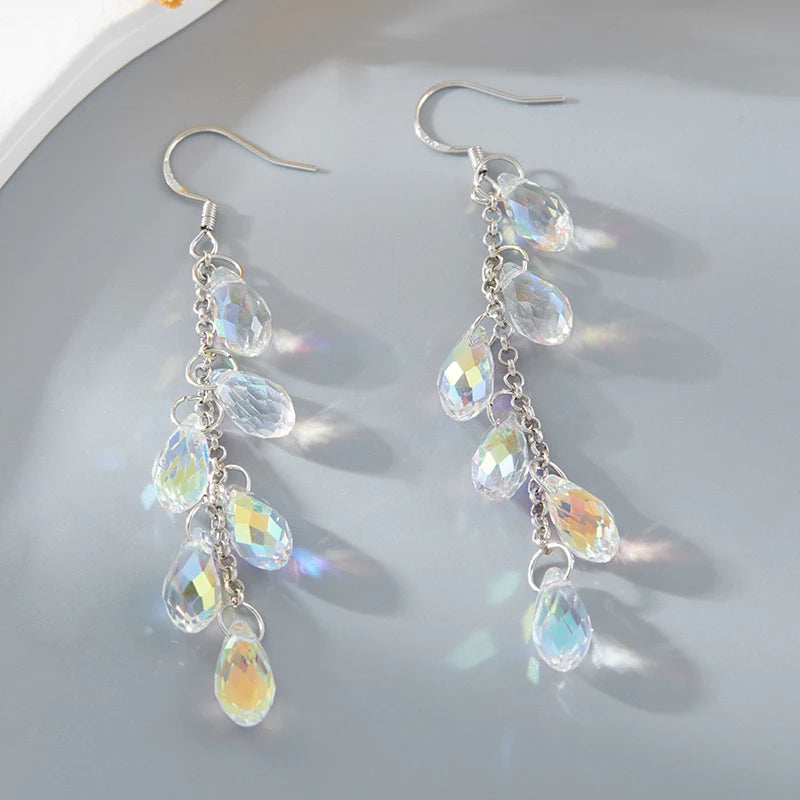 Aurora Water Drop Earrings