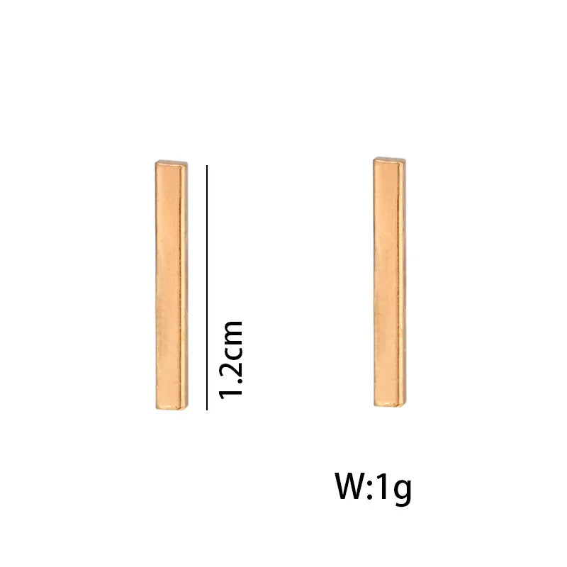 Bijoux T Bar Earrings