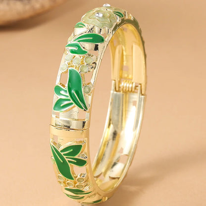 Maisha Floral Bangle