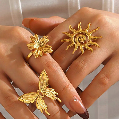 Brienne 3Pcs Ring Set