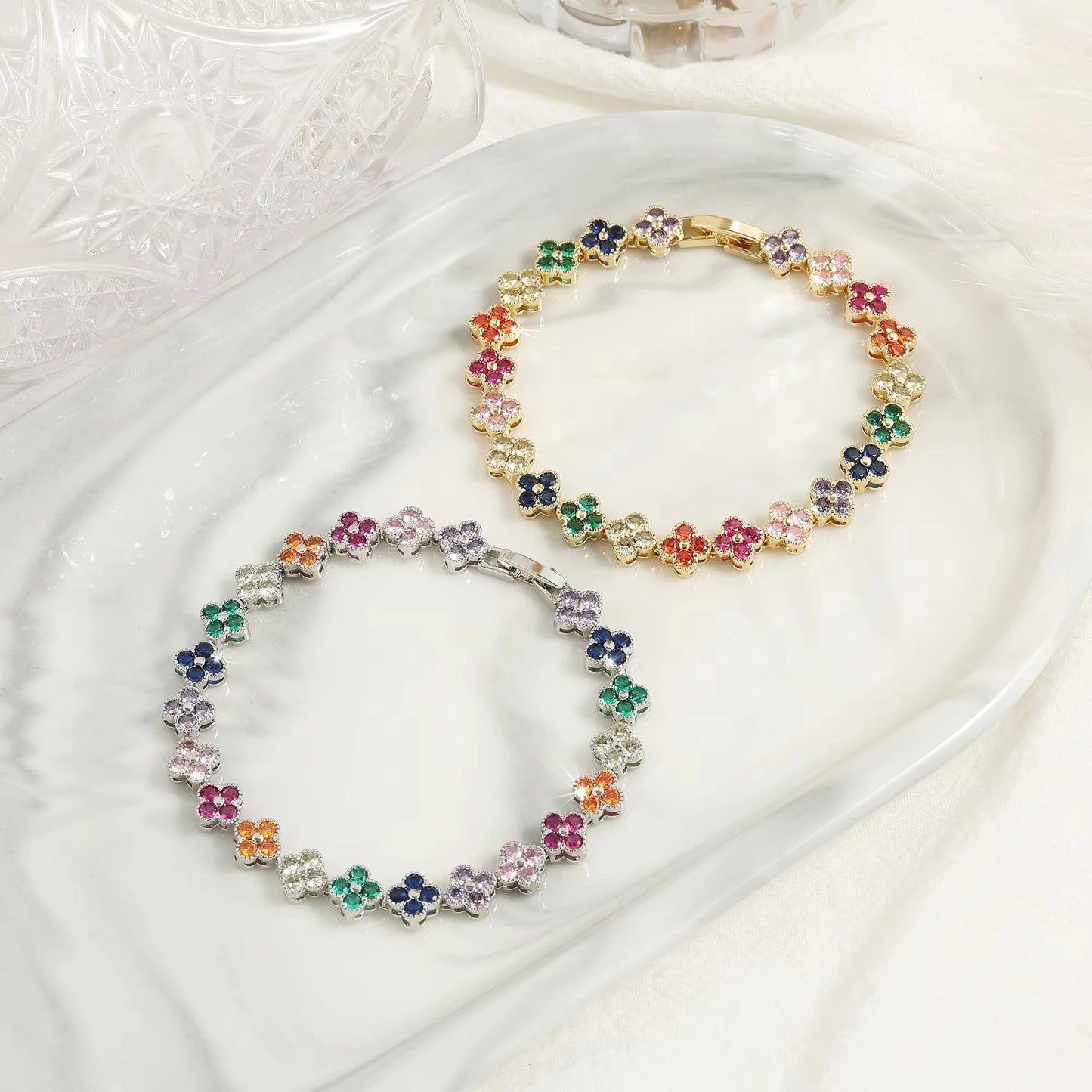 Kiyomi Flower Bracelet