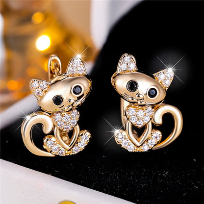 Chelsea Kitty Earrings