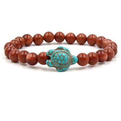 Gaia Beaded Turtle Bracelet